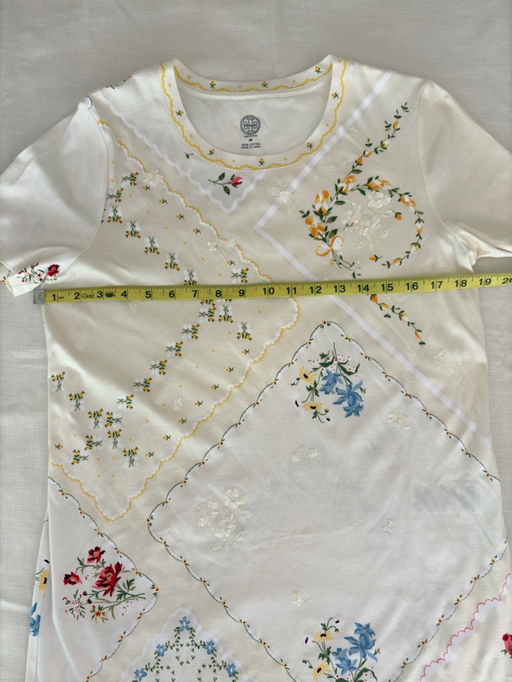 Tory Burch | Floral Tunic Dress | Size M - Picture 11 of 12